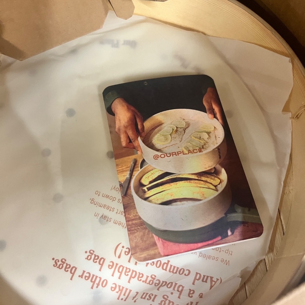 BUNDLE (2) Our Place Dumpling, Single Spruce steamer , for price of one - Picture 7 of 8